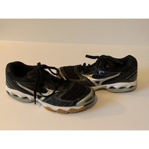 Mizuno Wave Bolt Women's Athletic Shoes Sneakers Black Size 7.5
